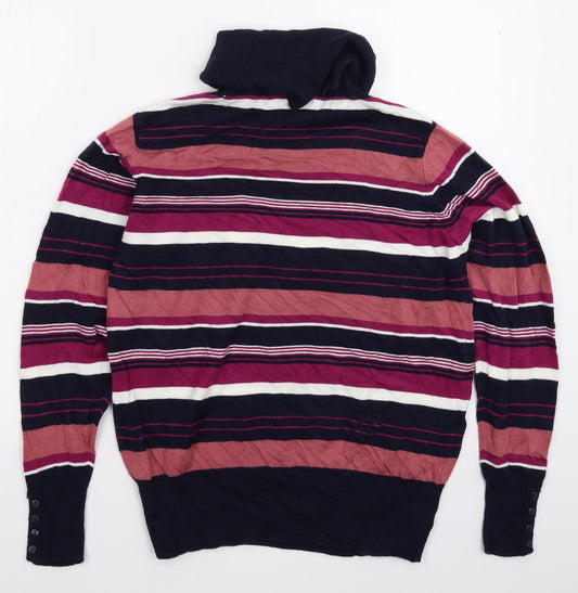 Womens UK Size 16 Isle Multicoloured Pullover Jumper