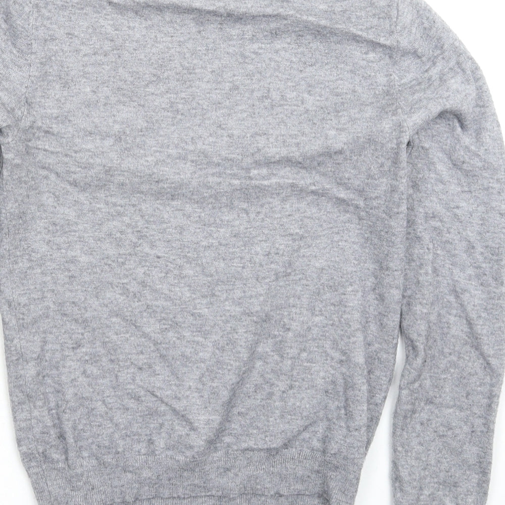 Womens UK Size 8 New Look Grey Pullover Jumper