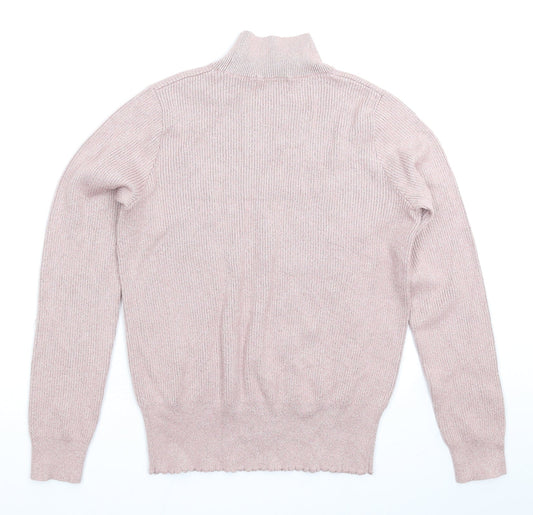 TU Womens Beige Knit Pullover Jumper Size 12