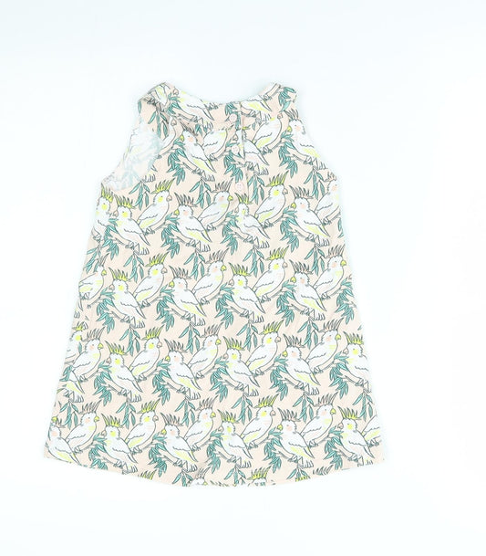 Mini Club Girls Pink Floral Trapeze & Swing Size 4-5 Years