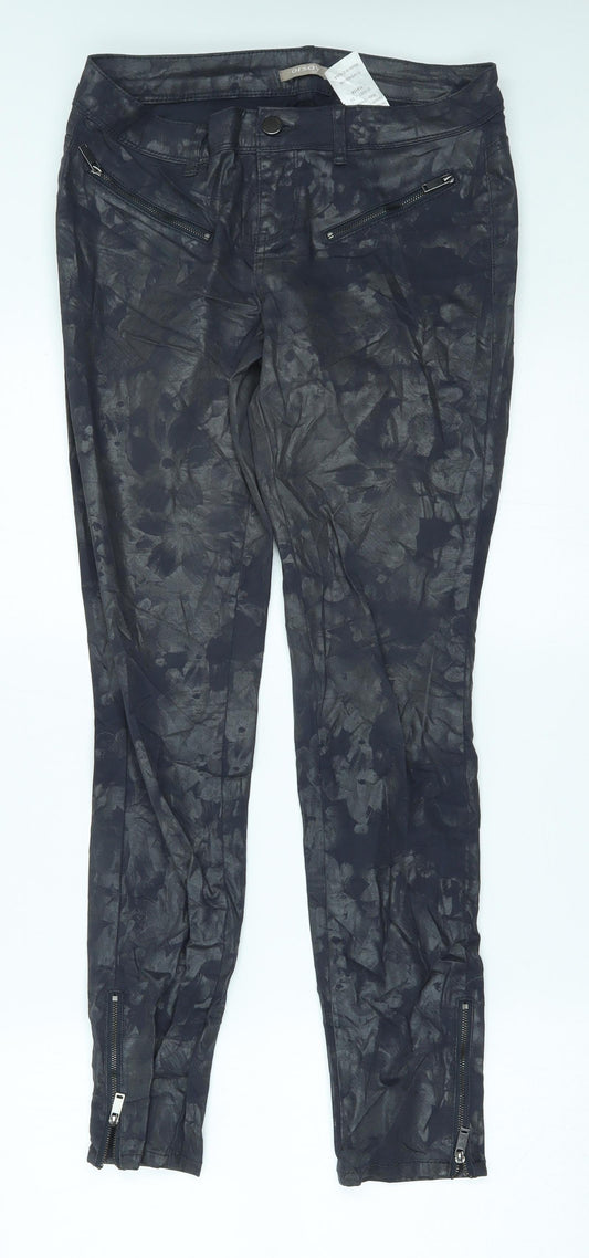 Womens UK Size 10 ORSAY Regular Fit Straight Black Jeans