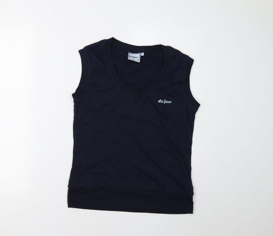 Womens UK Size 14 LA Gear Blue Basic Tank