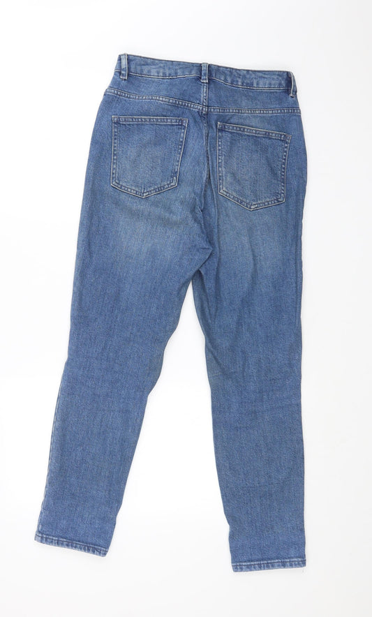 ASOS Womens Blue Straight Jeans Size 28 in L30 in