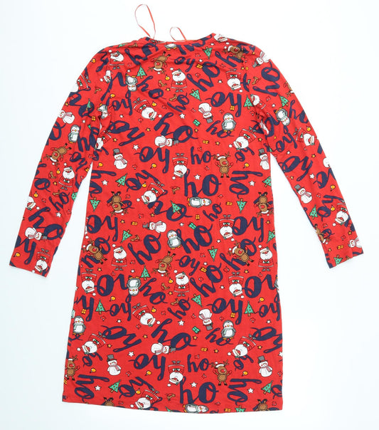 Peacocks Womens Multicoloured A-Line Size 10