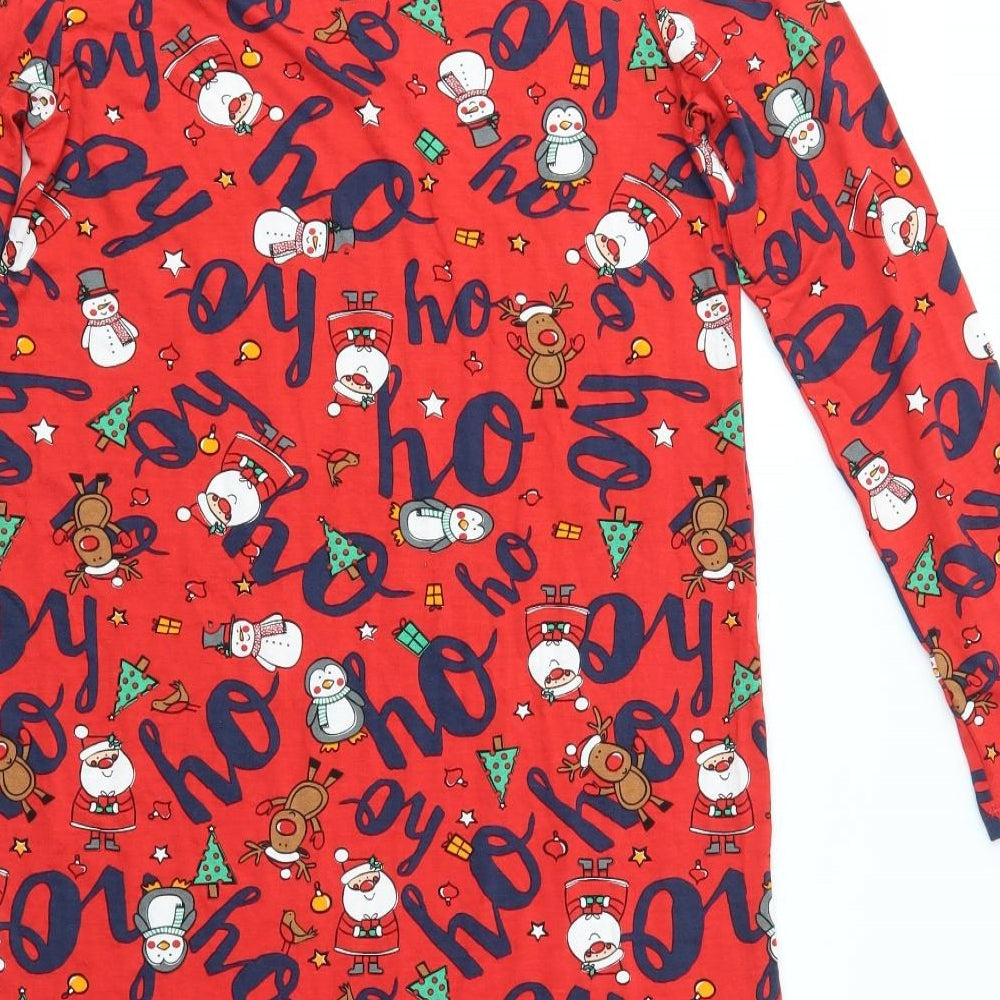 Peacocks Womens Multicoloured A-Line Size 10