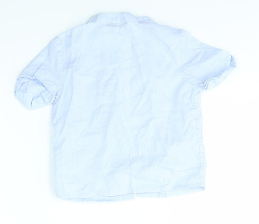 Original Marines Baby Blue Basic Button-Up Size 12 Months