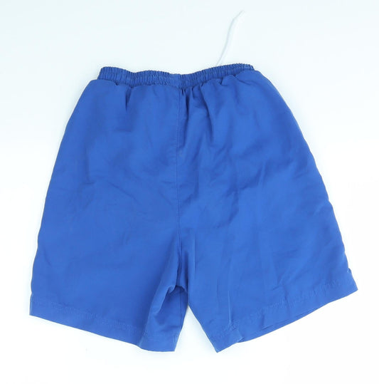 Slazenger Boys Blue Dungaree Shorts Shorts Size 9-10 Years