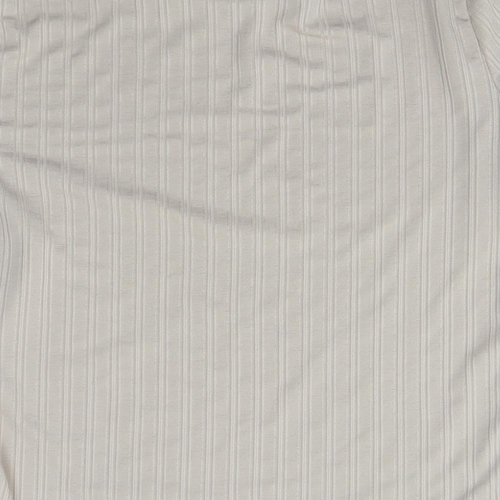 Miss Selfridge Womens Pink Basic T-Shirt Size 14