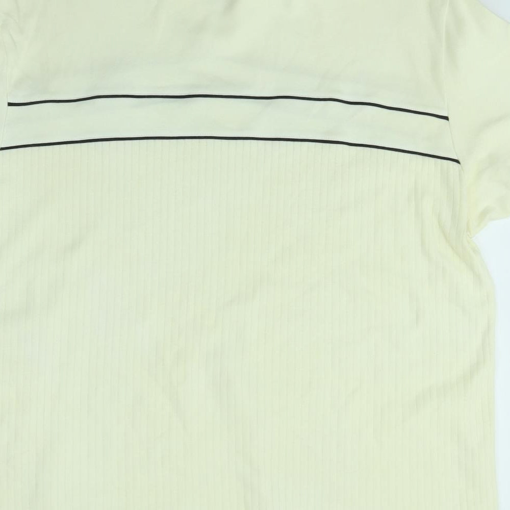 NEXT Mens Yellow Polo Size XL