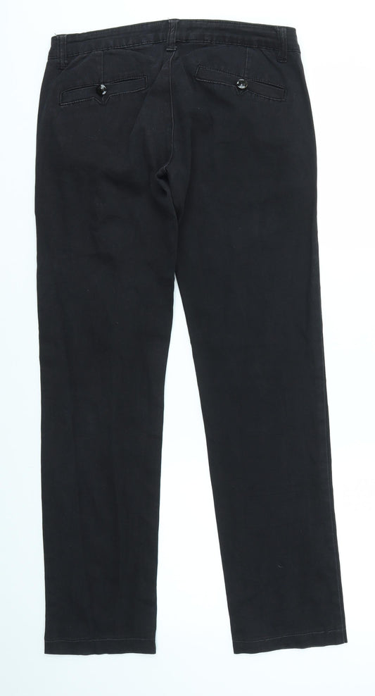 Preworn Womens Black Straight Jeans Size 29 in L29 in