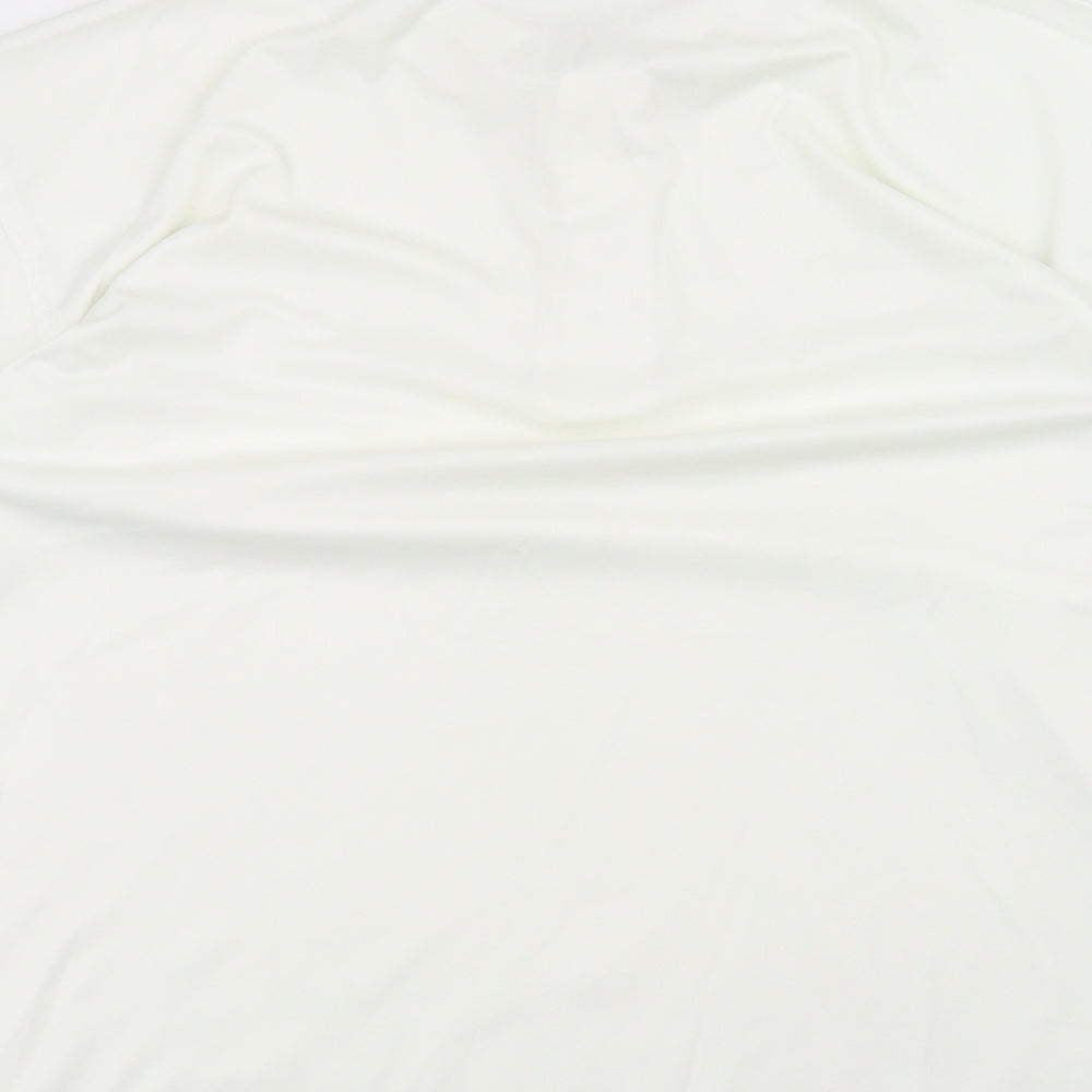 ted taylor Mens White Polo Size XL