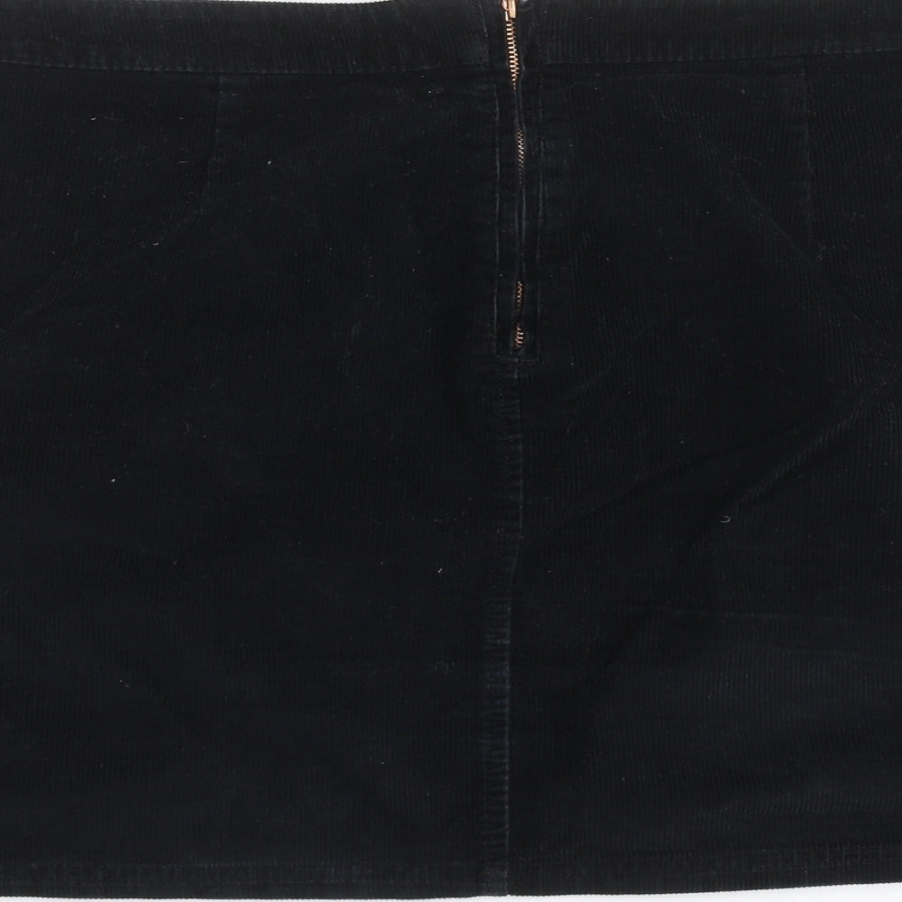 F&F Womens Black Mini Skirt Size 12