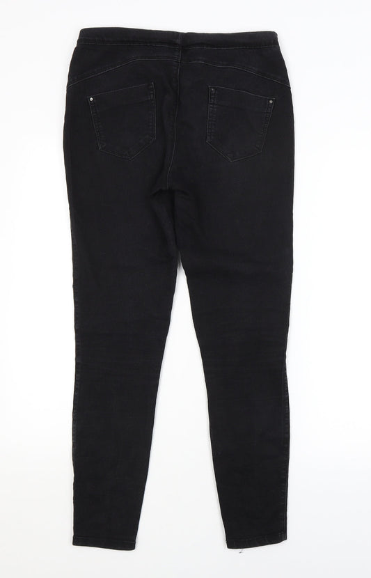 DENIM CO. Womens Black Jegging Jeans Size 10 L27 in