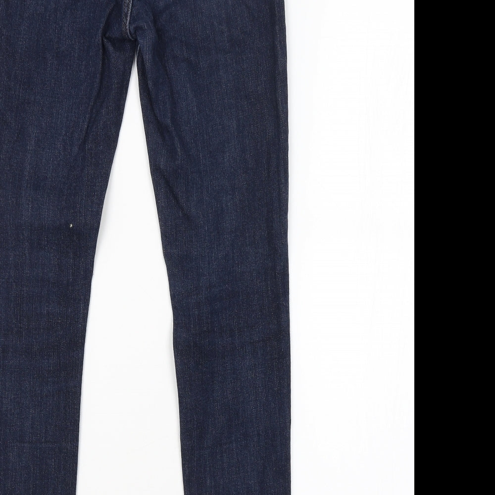 NEXT Womens Blue Skinny Jeans Size 10 L27 in