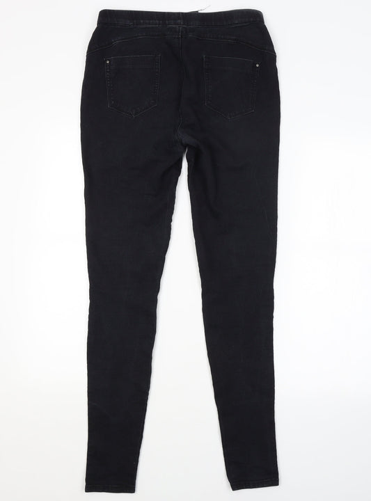 DENIM CO. Womens Black Jegging Jeans Size 12 L31 in