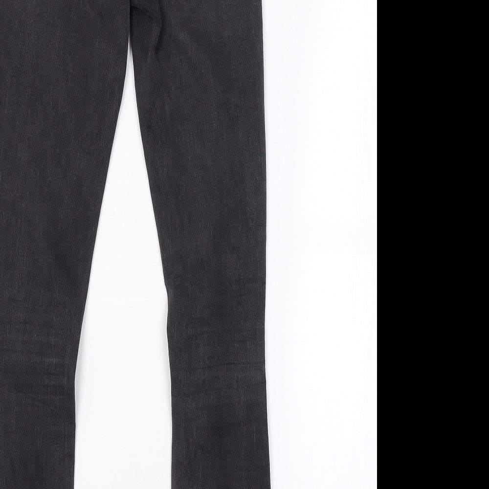 Zara Womens Grey Skinny Jeans Size 6 L26 in