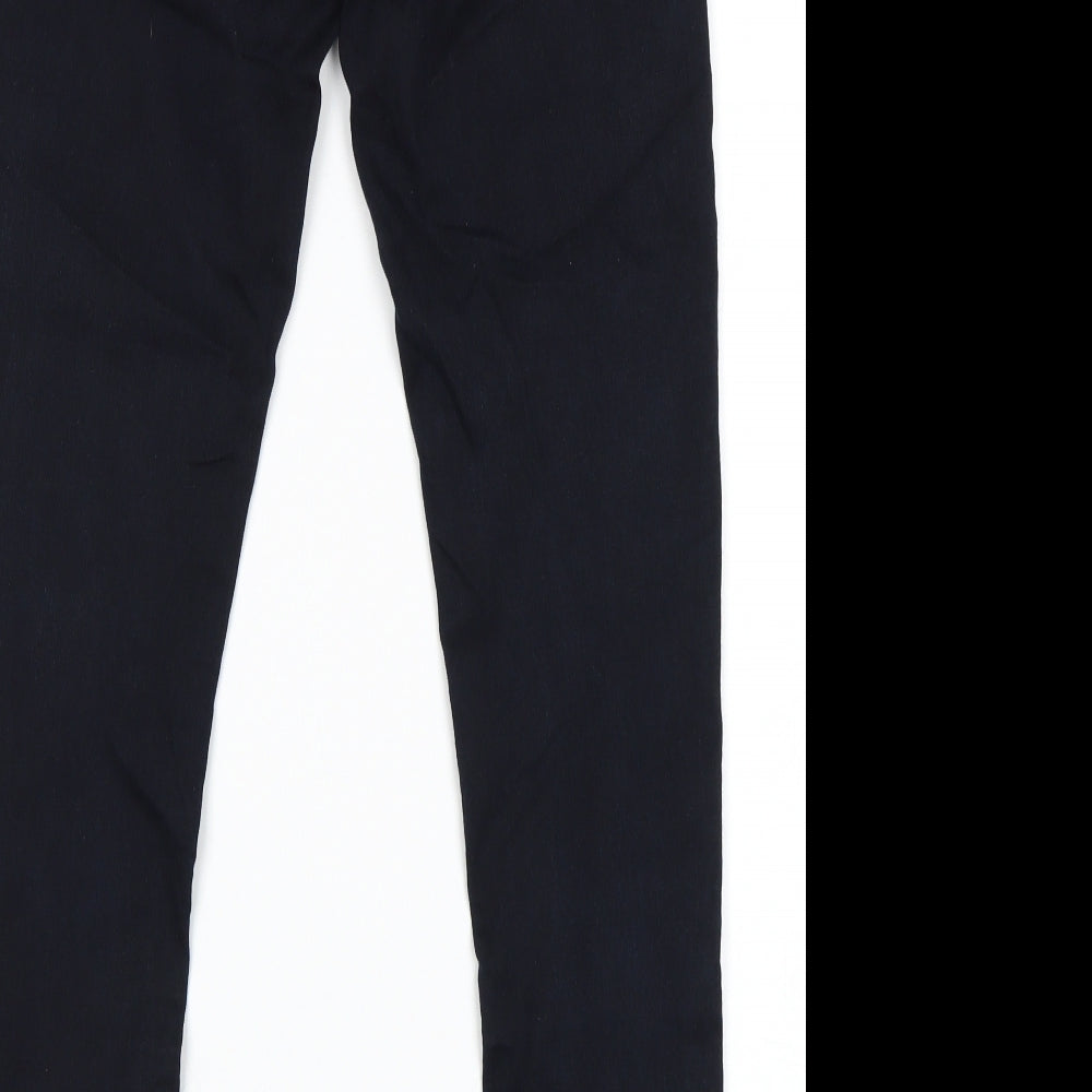 Topshop Womens Blue Skinny Jeans Size 28 in L32 in