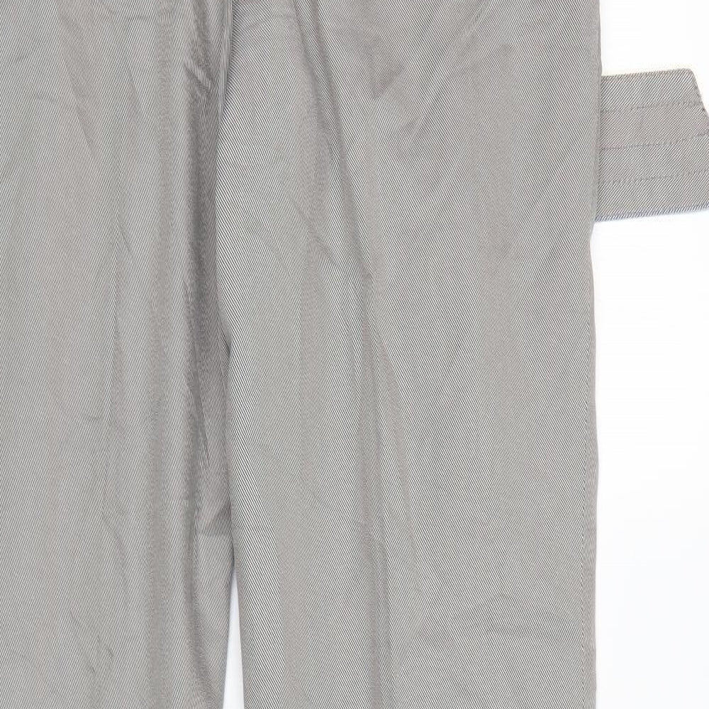 Top Secret Womens Grey Trousers Size 8 L30 in