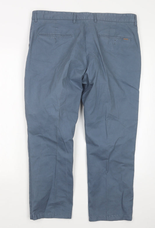 Debenhams Mens Blue Trousers Size 37 in L25 in