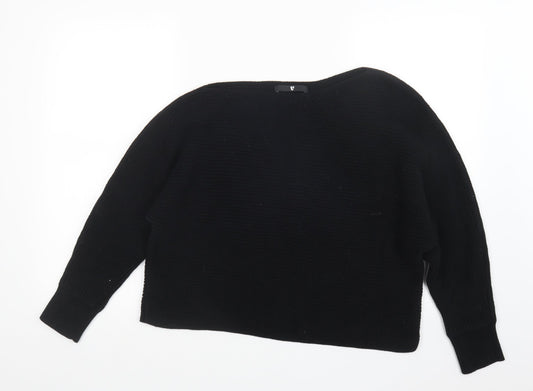Womens UK Size 14 Very Black Pullover Jumper
