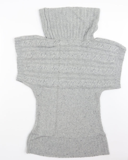 Womens UK Size 10 Matalan Grey Pullover Jumper