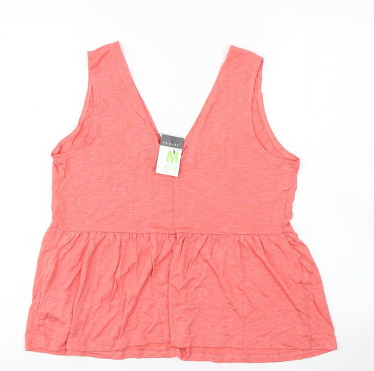 Primark Womens Orange Basic Tank Size M