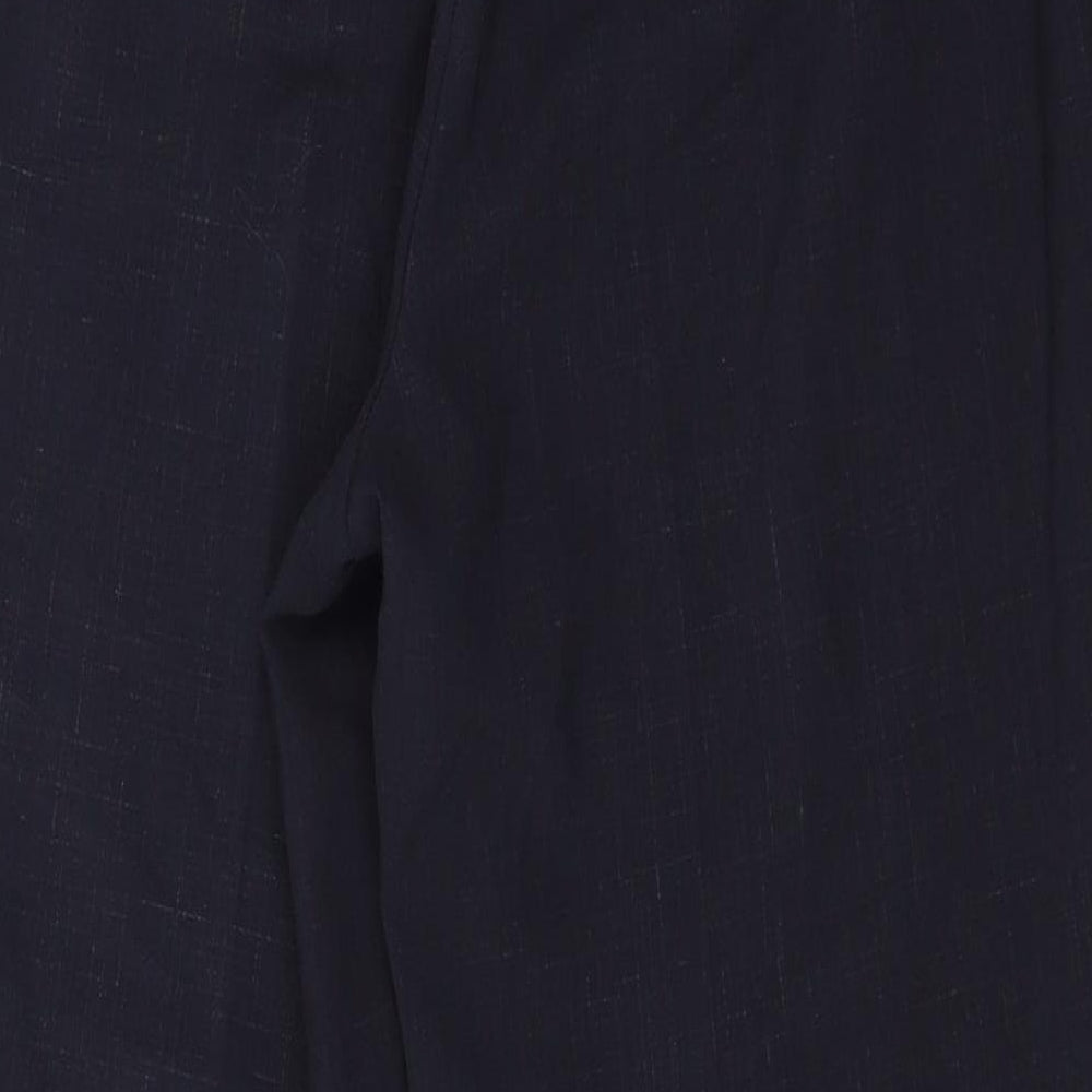 BRAX Womens Blue Trousers Size 34 in L27 in