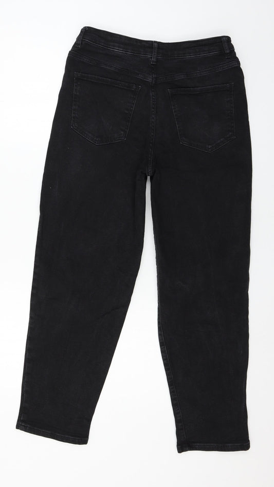 George Womens Black Denim Skinny Jeans Size 12 L27 in