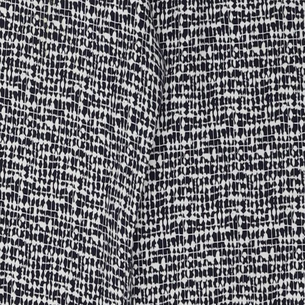 George Womens Black Trousers Size 10 L27 in