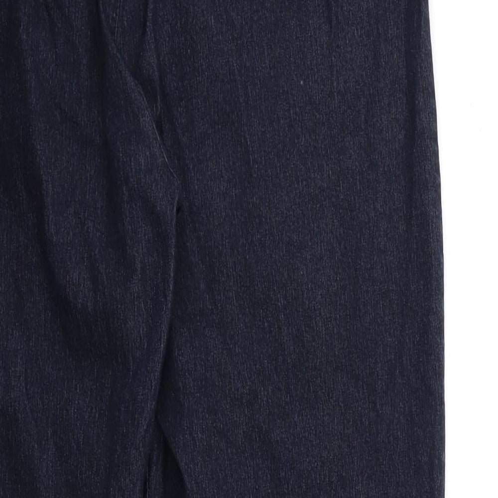 Womens UK Size 32 in Preworn Regular Fit Straight Blue Jeans