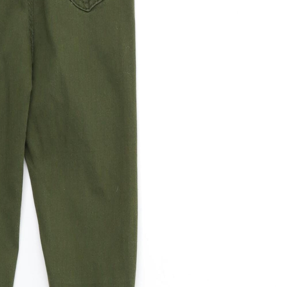 Womens UK Size 6 Portobello Regular Fit Skinny Green Jeans