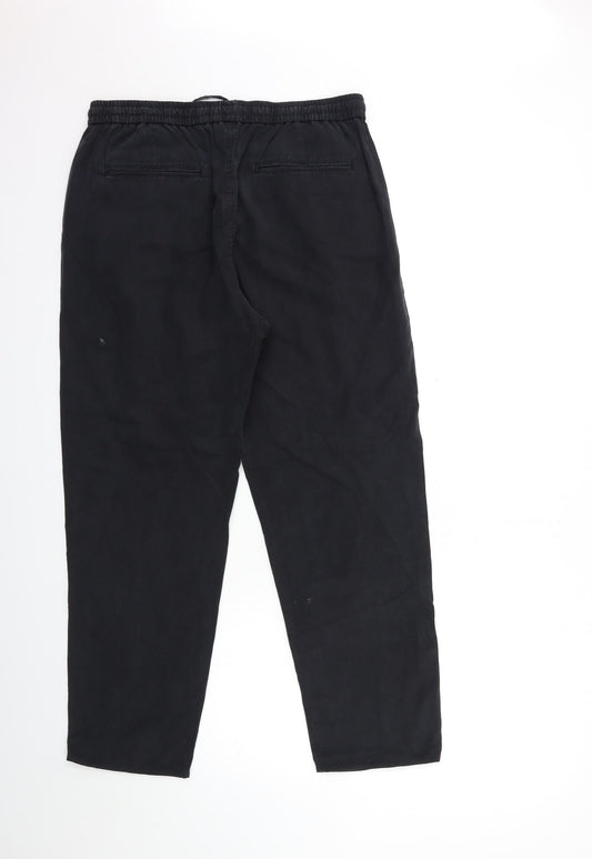 Womens UK Size 12 Marks and Spencer Regular Fit Grey Trousers