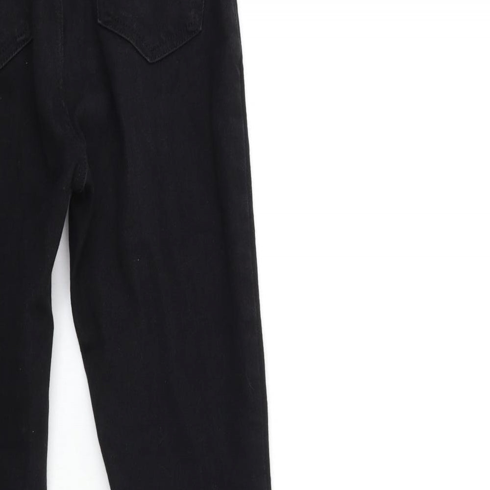 New Look Womens Black Denim Skinny Jeans Size 8 L25 in