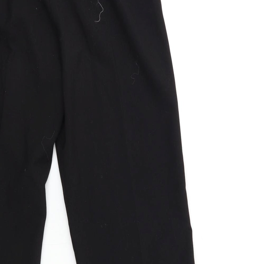 Just elegance Womens Black Trousers Size 28 in L28 in