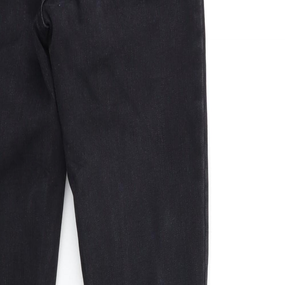 New Look Womens Black Denim Skinny Jeans Size 8 L25 in