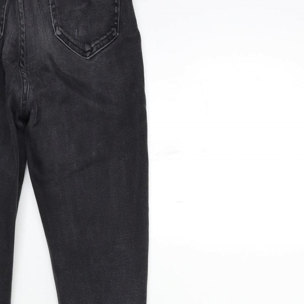 New Look Womens Grey Denim Skinny Jeans Size 10 L23 in