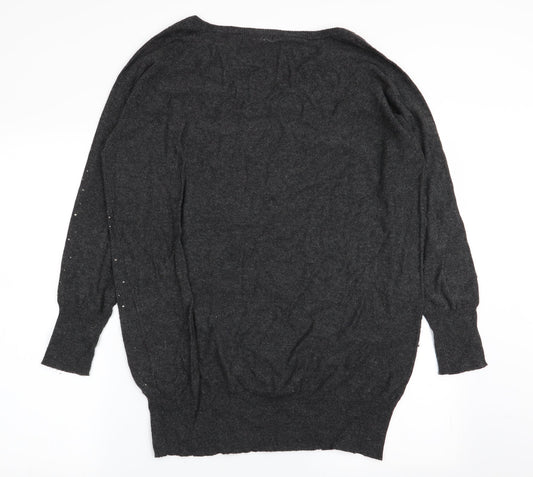 Womens UK Size L store twenty one Grey Pullover Jumper
