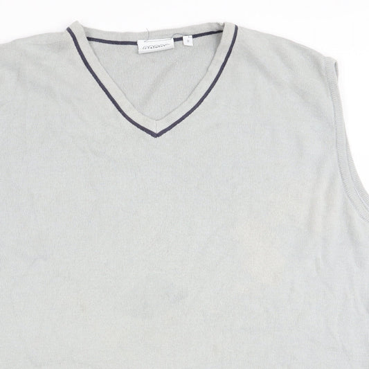 canda Mens Grey Pullover Jumper Size M