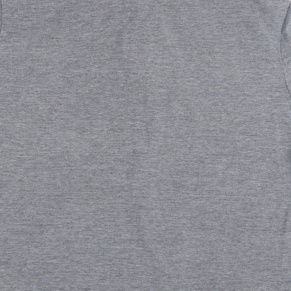 River Island Mens Blue Polo Size L