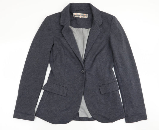 Womens UK Size 10 New Look Regular Blue Blazer