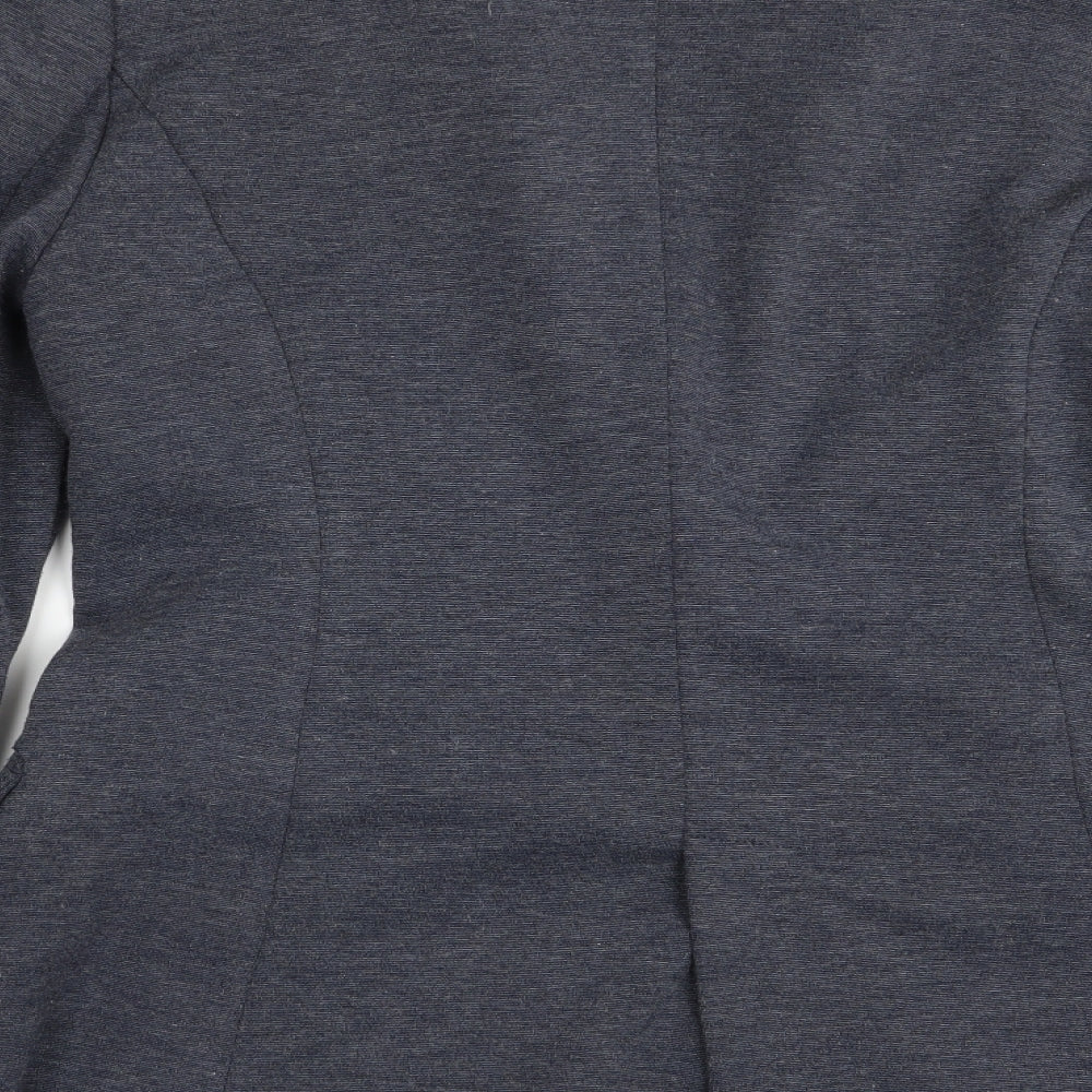 New Look Womens Blue Jacket Blazer Size 10