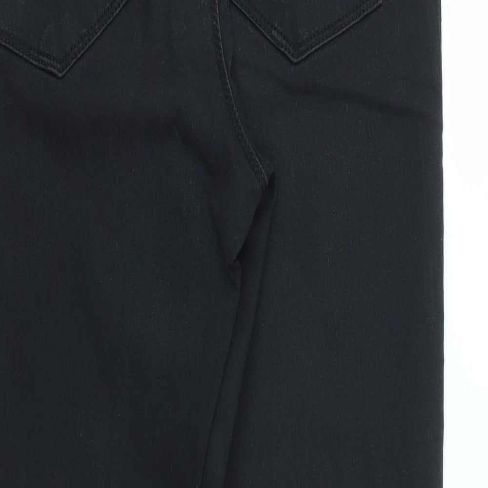 Womens UK Size M VERO MODA Regular Fit Skinny Black Jeans