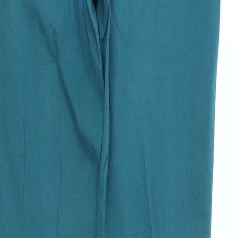 DENIM &CO Womens Green Skinny Jeans Size 10 L30 in