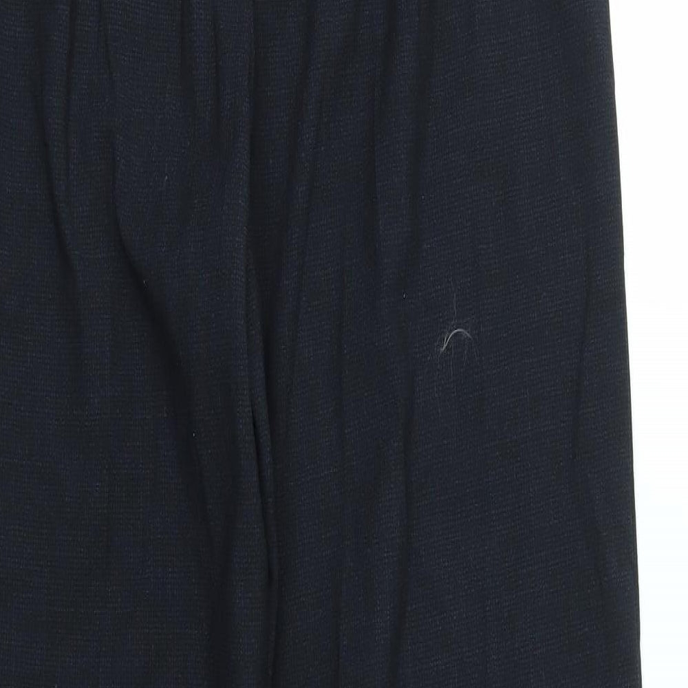 Womens UK Size 32 in Preworn Regular Fit Black Trousers
