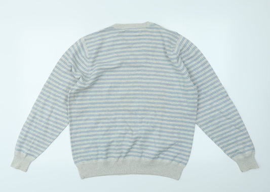 Mens UK Size M M&S Multicoloured Pullover Sweatshirt