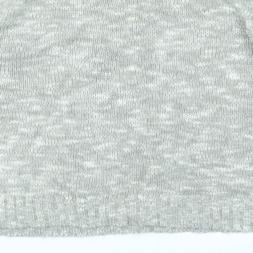 Womens UK Size M Peacocks Grey Pullover Jumper