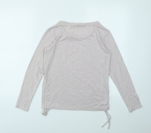 Womens UK Size 8 TU Purple Basic T-Shirt