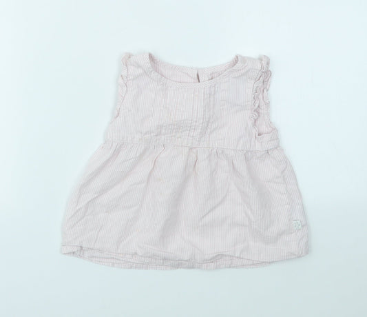 JHON LEWIS Girls Pink Fit & Flare Size 3-6 Months