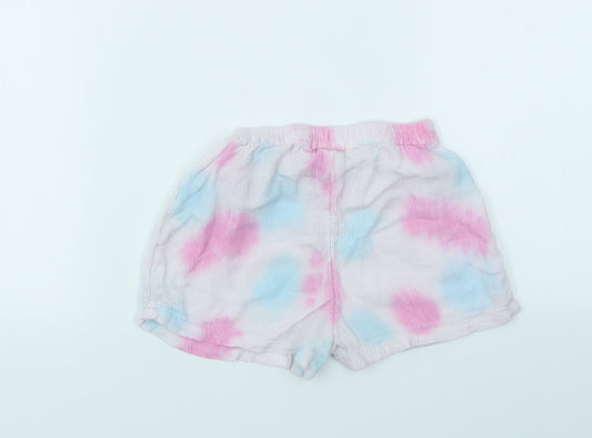 TU Girls Multicoloured Cut-Off Shorts Size 6 Years