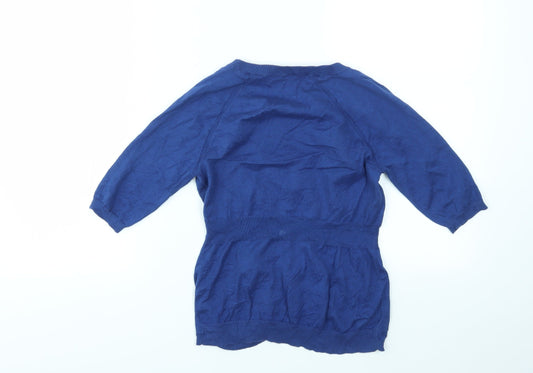 Country Road Womens Blue Cardigan Jumper Size XS